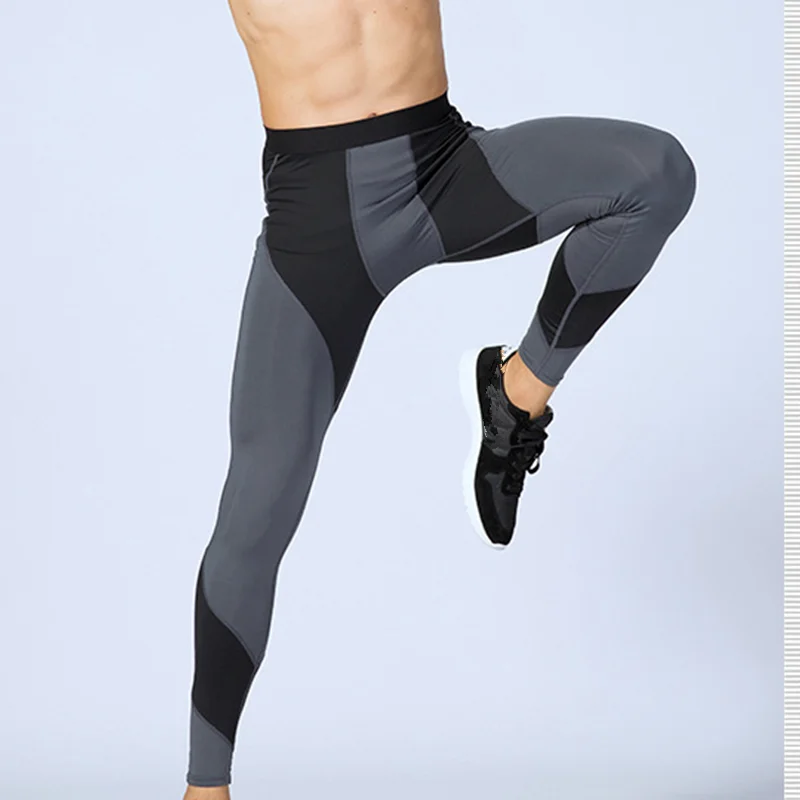 Men Yoga Sports Trousers Tight Long Pants Gym Fitness Running Workout Training Exercise Cycling Leggings Quick Dry S M L XL 2XL