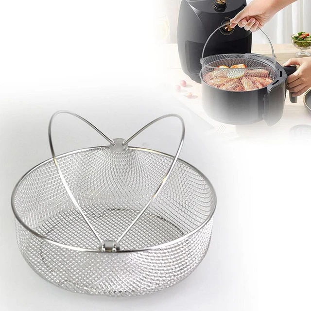 Stainless Steel Wire Cooling Racks  Air Fryer Stainless Steel Basket - Air  Fryer - Aliexpress