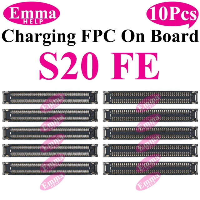 شحن USB موصل FPC على متنها ، ميناء قفص الاتهام ، S23 ، S24 ، S22 الترا ، S21 Plus ، Note 20 FE ، S21FE ، S10 ، S10