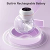 Wearable Breast Pump Portable Electric Breast Pump Hands Free Low Noise Milk Puller Comfort Milk Extractor for Breastfeeding 4