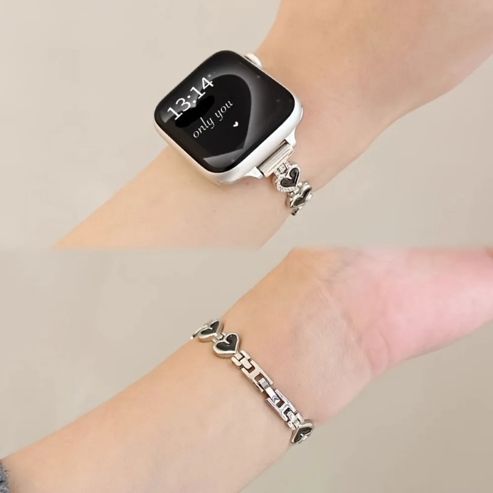 Love Metal Creative Bracelet with Adjustable Buckle