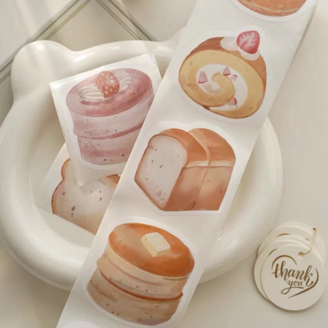 

Lovely Bread Memo Washi Paper Tape for Card Making DIY Scrapbooking Plan Decorative Sticker