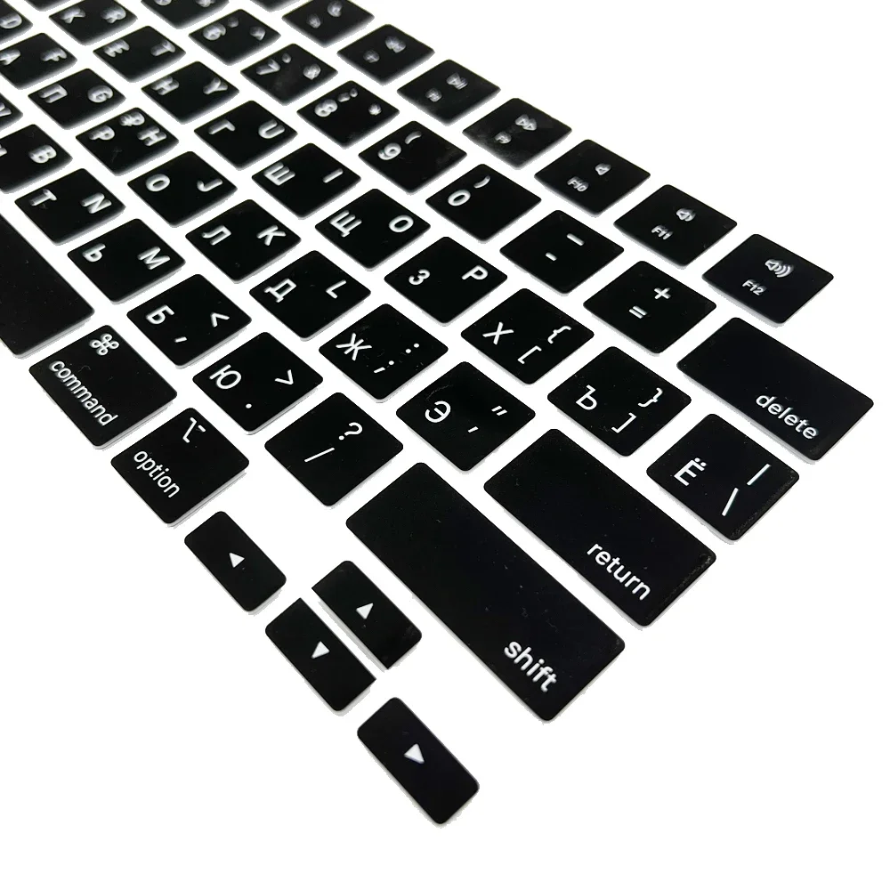 For New MacBook Pro14/16 M3 A2991A2442A2918A2681 A2941Keybaord cvoer Russia Chile Korean France Keyboard Protector silicone case