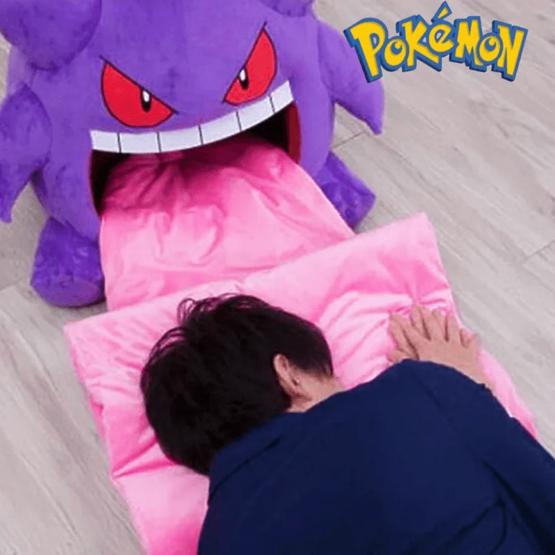 130cm-pokemon-gengar-big-tongue-plush-anime-peripheral-big-size-gengar-sleep-pillow-dual-purpose-blanket-stuffed-funny