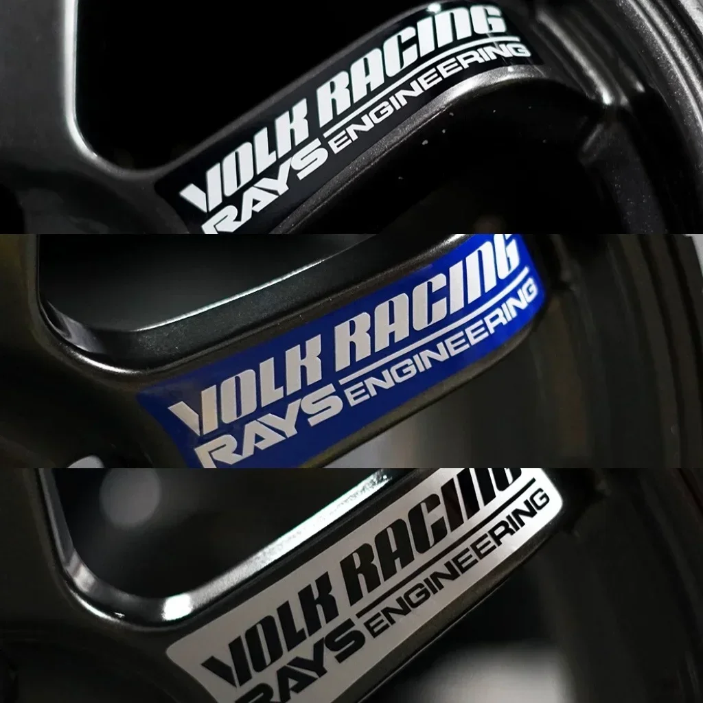 4PCS 자동차 휠 림 스티커 - 방수 비닐 교체 스트립 17 18 인치 허브 장식