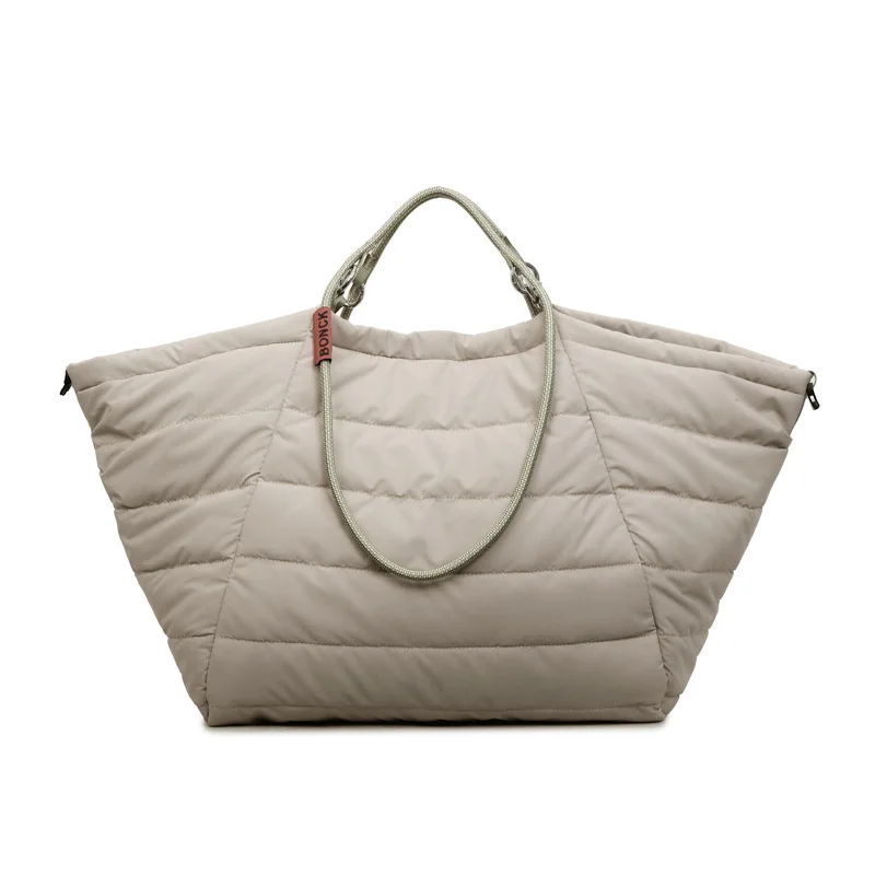Fashionable Minimalist Cotton Tote Bag - Lightweight and Versatile for Outdoor Commute and Travel