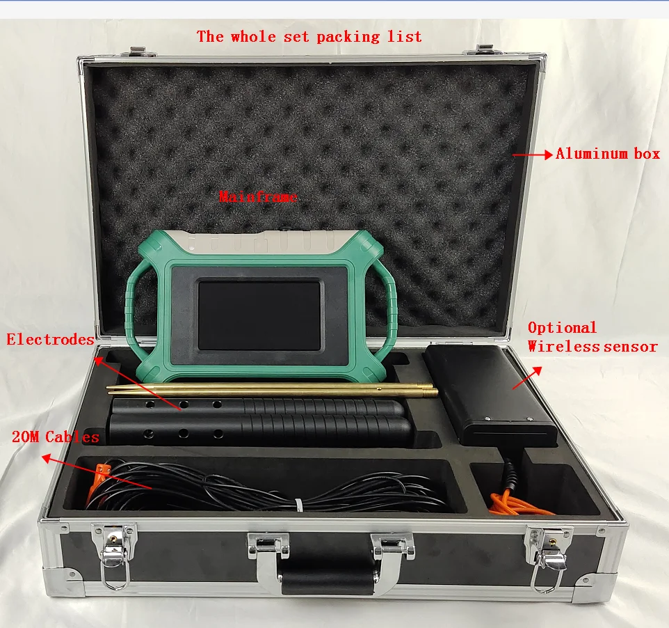 

ADMT-300S-X 100m 200M 300M depth 3D Touch screen deep underground water detector / water finder/ground water detector