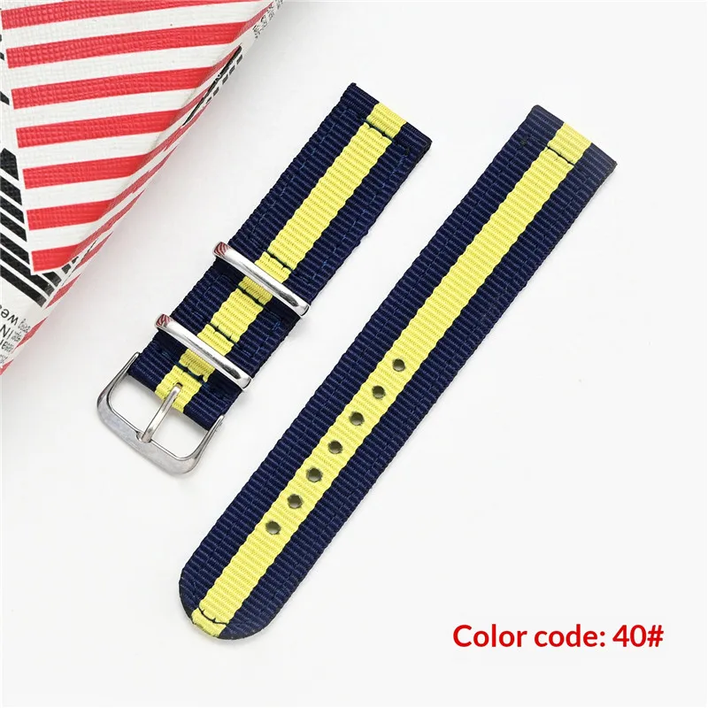 Universal Waterproof Nylon Canvas Watch Band - Premium Sport Strap