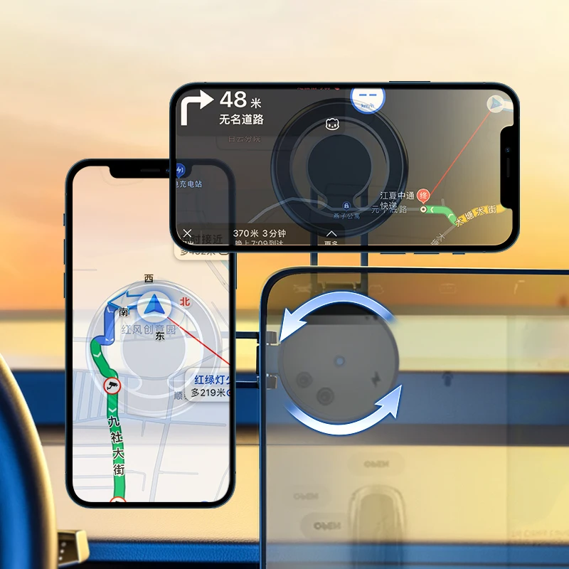 Magnetische Auto Telefon Halter Magnet Halterung Universal Mobile Handy  Stehen GPS Unterstützung Für iPhone 13 12 X Xiaomi Huawei samsung LG -  AliExpress