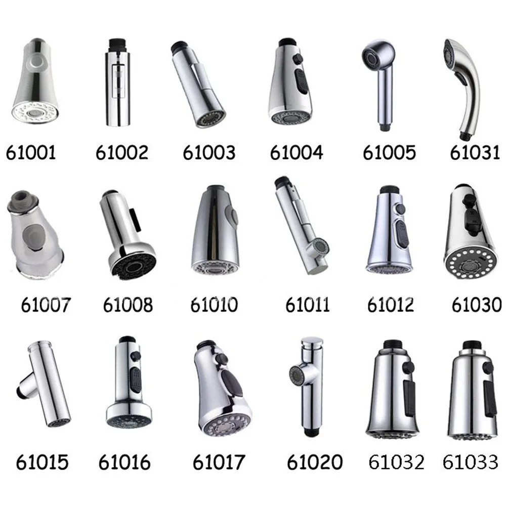 G12KitchenFaucetHeadPullOutShowerNozzleSprayerBathroomSink