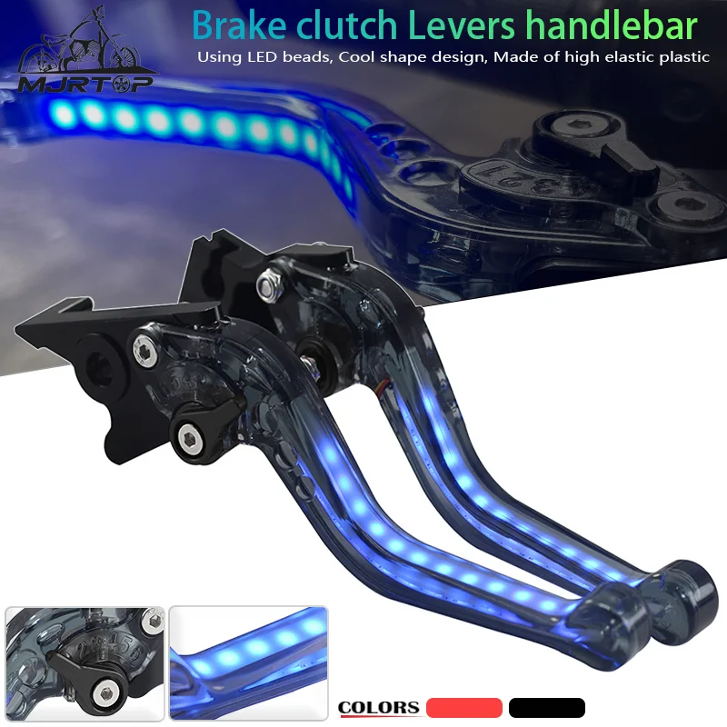 

NEW Always-on Signal Turn Light Motorcycle Short Brake Clutch Lever Handles Grips For VERSYS 650 ER-6N ER6F NINJA650 /R Ninja650