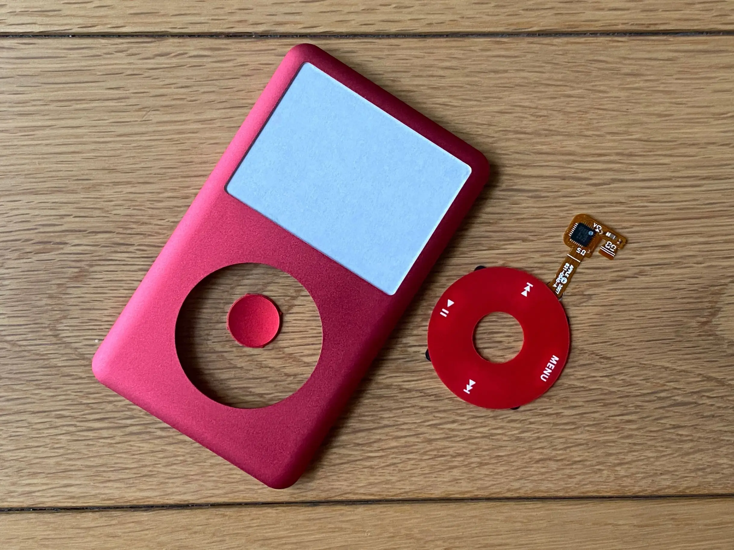 Bluetooth内蔵 ipod classic 512GB/3000mAh Custom 512GB Taptic Mod All Blue iPod Classic 7th Gen