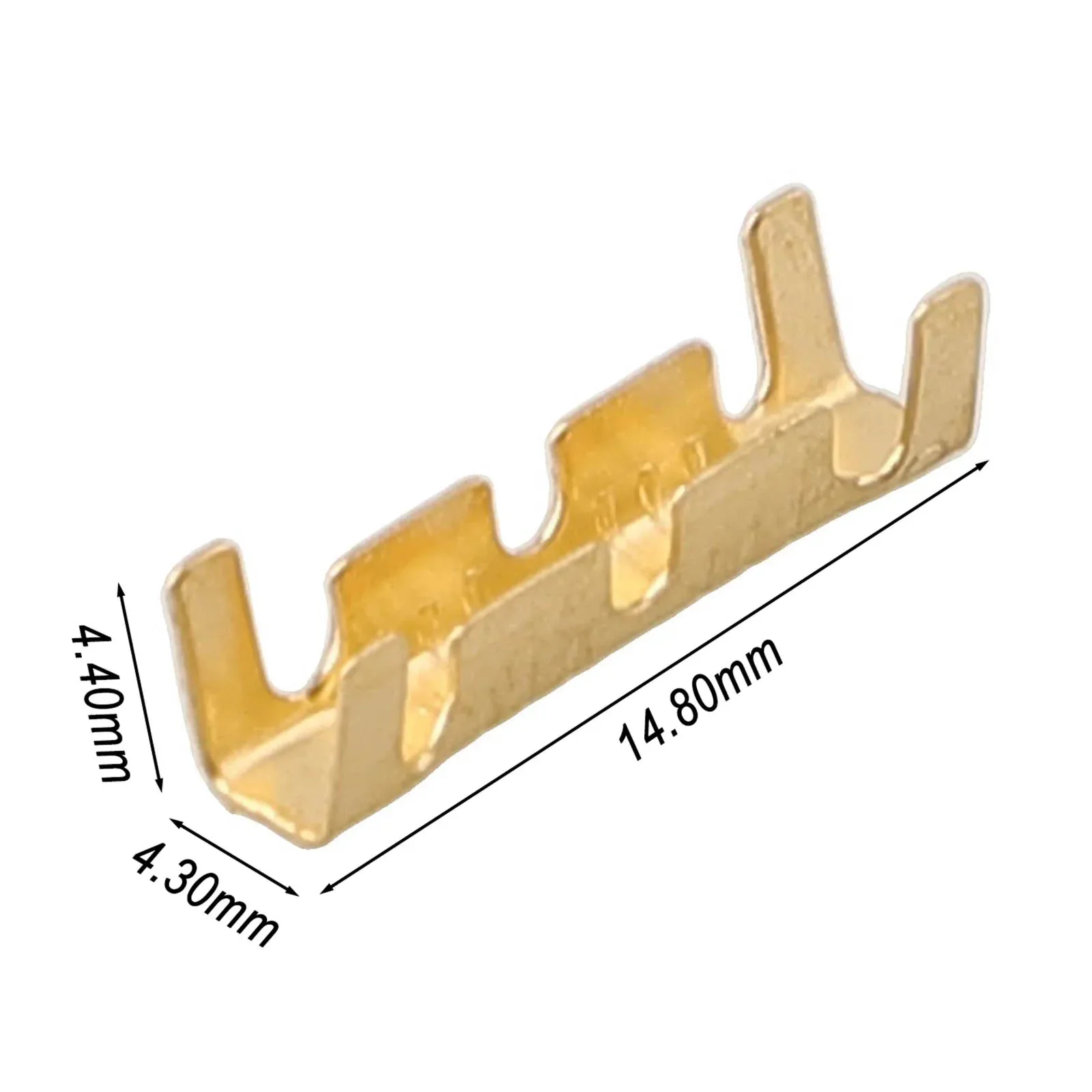절연형 버트 커넥터 키트 50개 다양한 전기 응용 분야에서 안전한 연결을 위한 이중 U자형 디자인