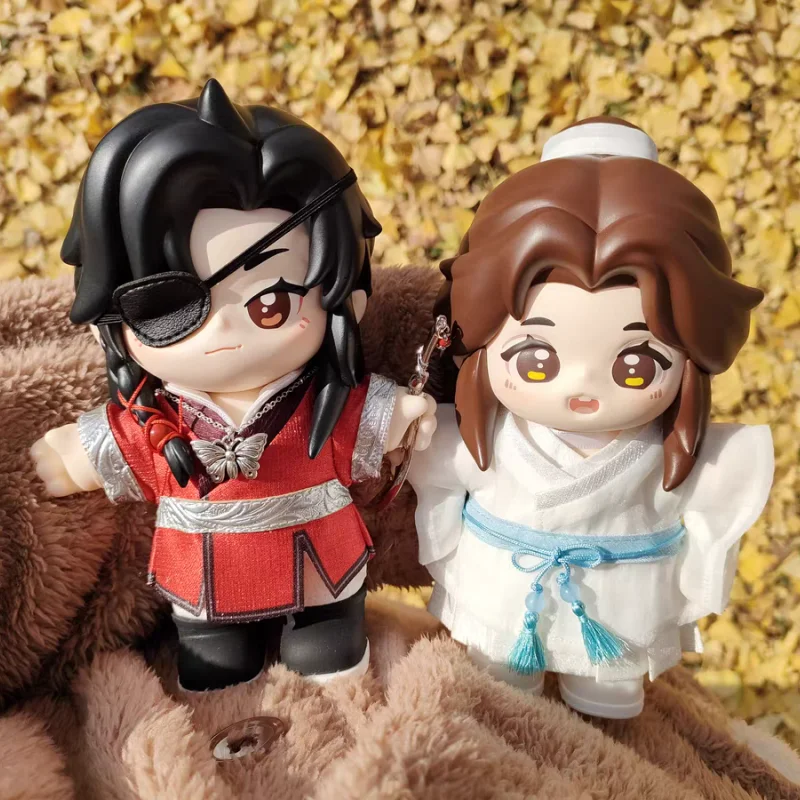 

Фигурка куклы Tian Guan Ci Fu Tgcf Hua Cheng Xie Lian, модель игрушки, одежда, костюм, милое благословение, мини-косплей, коллекционный подарок на день рождения