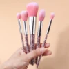 41759-3569b9.jpg 8-piece powder diamond handle makeup brush set & soft triangular powder puff / sponge egg / round facial cleansing pad tools