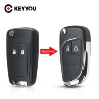 KEYYOU New 1pcs For Chevrolet Cruze for OPEL Insignia Astra Zafira Mokka Agila Corsa Meriva Signum Tigra Mando Modified Car Key 1