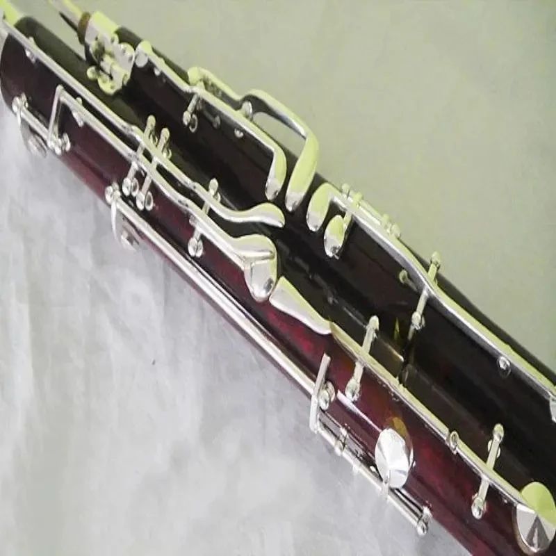 Roffee Children Silver plated F tone Maple Wood Bassoon