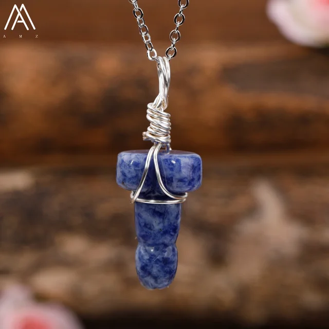 Collier Bijoux En Pierre Semi PrÃ©cieuse Jewelry Collier Pierre