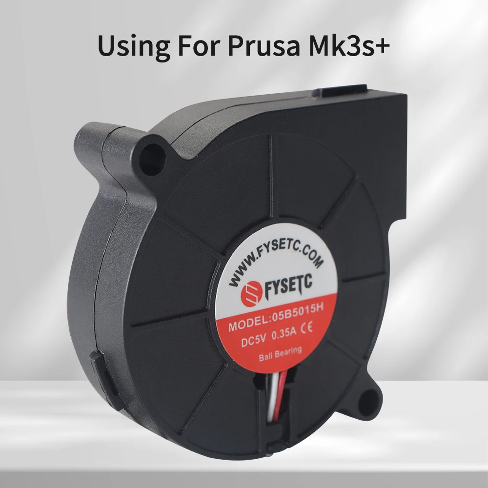 Prusa I3 MK3 3D Printer Parts DC 5V 5015 Blow Radial Cooling Fan Hydraulic Sleeve Bearing Front Print Fan Cooler Radiator - 5
