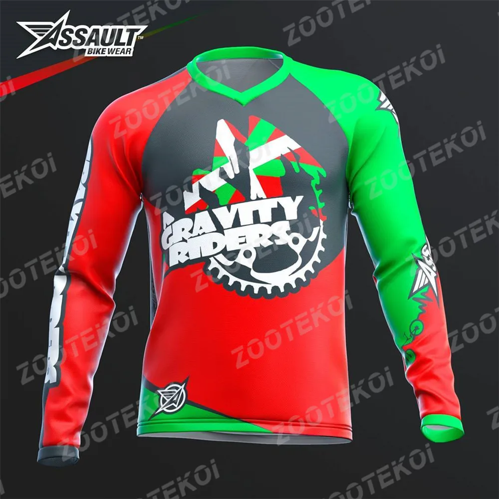 Maglia MTB Uomo - T-Shirt Traspirante Per Mountain Bike E Motocross
