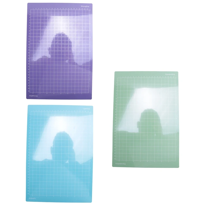 Tappetino Da Taglio 3 Pezzi 8.5X12 Pollici Per Cricut Joy Xtra, Tappetini Da Taglio Adesivi Di Varietà Per Kit Di Accessori Cricut Joy Xtra