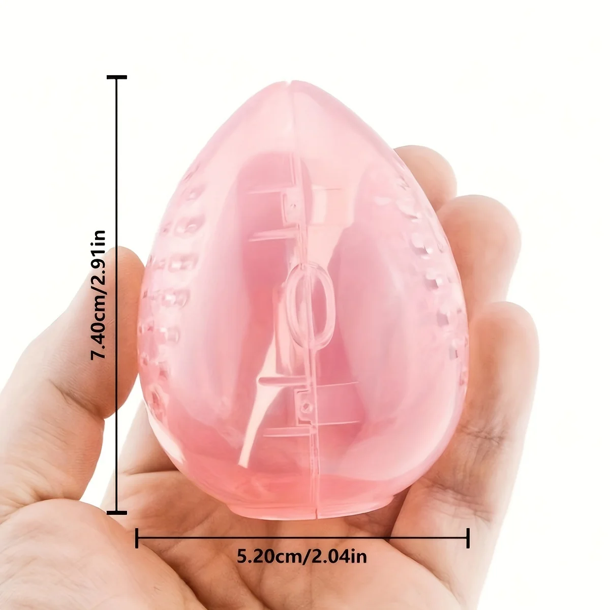 1pc Protective Makeup Sponge Travel Case - Breathable Beauty Blender Holder Clear Storage Box - Travel Accessories 4