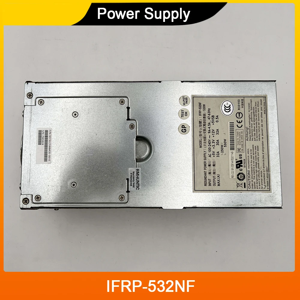 

For ETASIS IFRP-532NF MAX 530W Disk Array Power Supply High Quality Fully Tested