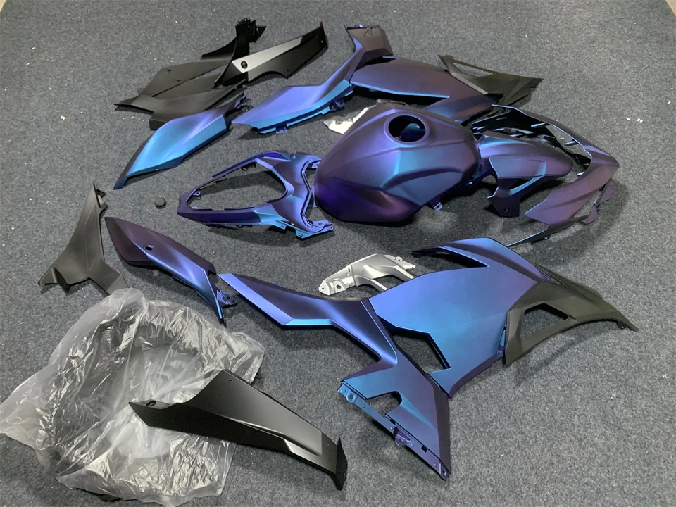 ニンジャ400用モーターサイクルプラスチックフェアリングキット,忍者