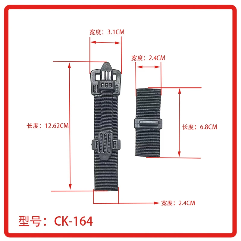 Spanish type buckle 1" Spanish Quick Release Set latch clamp PLCE system cartridges replacement buckle