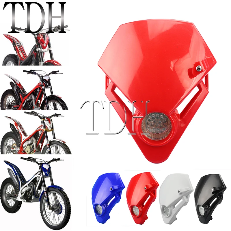 Per Gas Gas Txt Pro Ec Racing 280 125 250 300 Led Moto Trial Bike Enduro Motocross Faro Anteriore Lampada Da Corsa