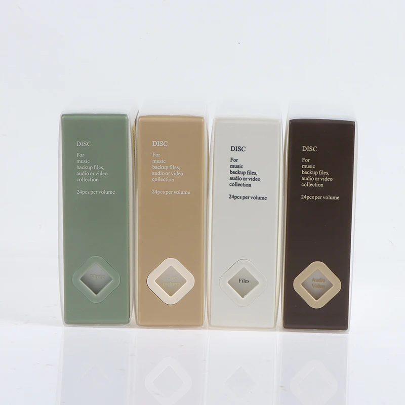 도매 24 디스크 CD DVD 정리함 홀더 보관 케이스 하드 앨범 용량 박스 휴대용