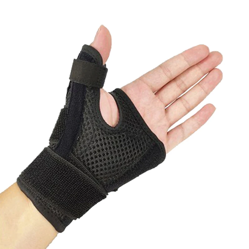 Fitness Thumb Wrist Brace Wraps Carpal Tunnel Arthritis Tendonitis Sprain Wrist Support Bandage Gym Home Sports Hand Protector wrist brace wrist guard wrist support wrist support band