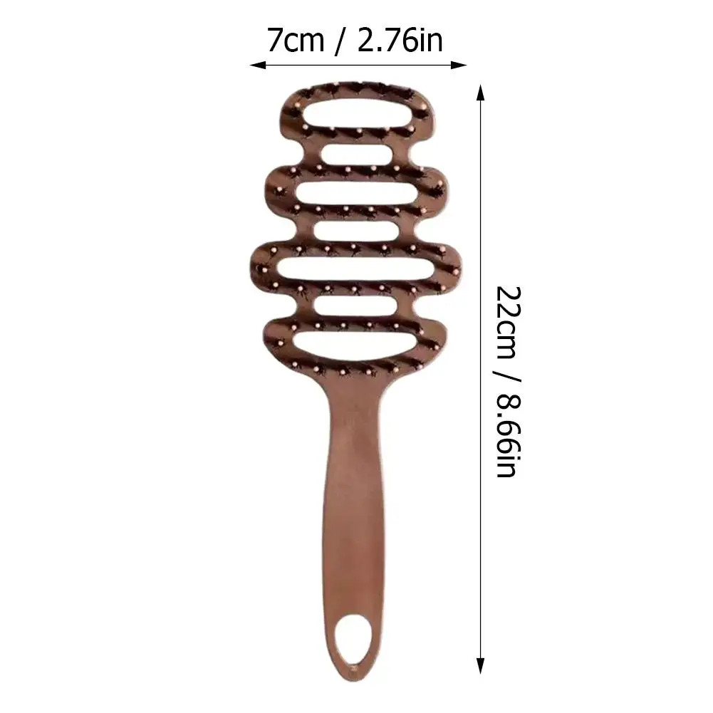 Hollow Scalp Massage Hair Brush – Anti-static Detangling & Fast Drying Styling Tool