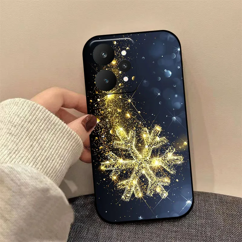 Festive Christmas Style Soft Silicone Phone Case Cover