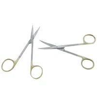 1 Pc Stainless Steel Straight And Curved Hemostatic Forceps Stainless Steel Ophthalmic Scissors Medical Dental Surgical Scissors 2