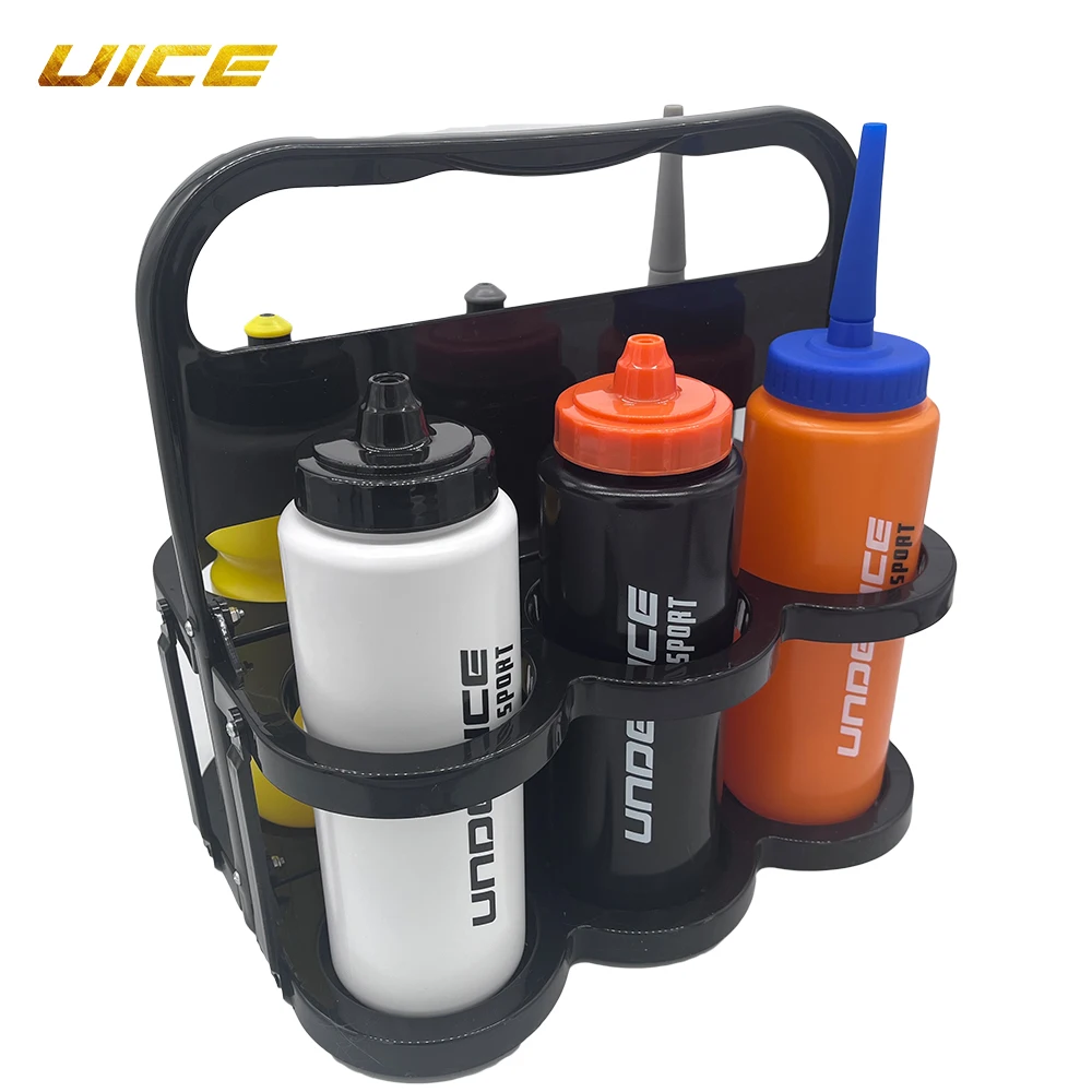 Hockey BottleIce Hockey Water Bottle Cage Overlap Storage Rack Glass Beer Bottle Foldable Water Rack Outdoor Sport hockey water bottle rack