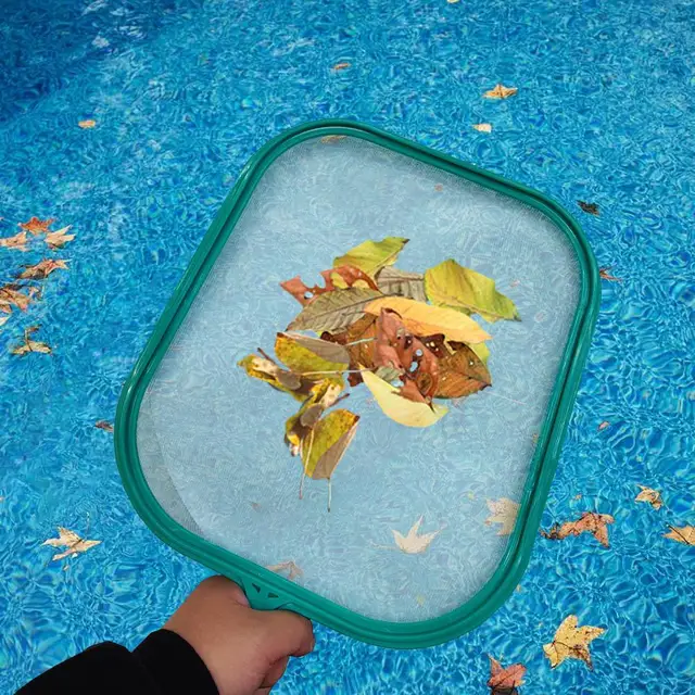 Könnyű Medence Nettó Kopásálló Levélképzőháló Finom Háló Úszómedence Törmelék Tisztító Szerszám - Image 5