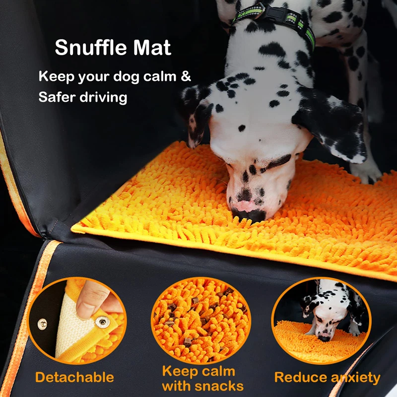 1 pc Dog Seat Cover for Back Seat, 100% Waterproof Dog Car Seat Covers ,  Scratch Prevent Antinslip Dog Car Hammock, Car Seat Covers for Dogs, Dog  Backseat Co