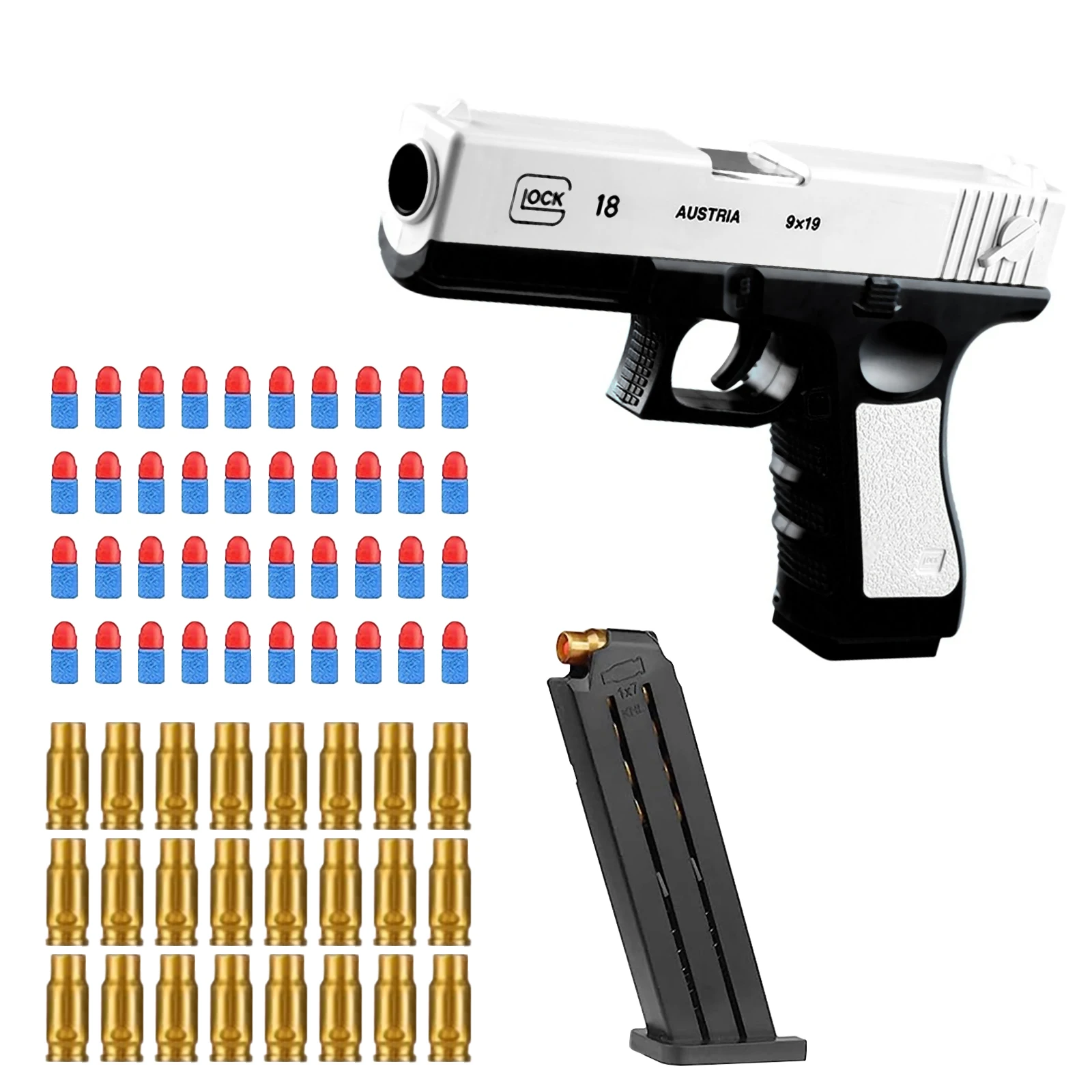 Christmas Gift Soft BulletsToy Gun For Boys Girls Shooting Games Dropshipping Birthday Gift Age 5+ 5