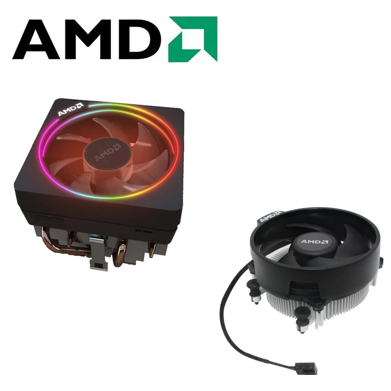 Ventilateur Amd Ryzen Wraith Cooler, Prisme Furtif, Rvb, Pour R5