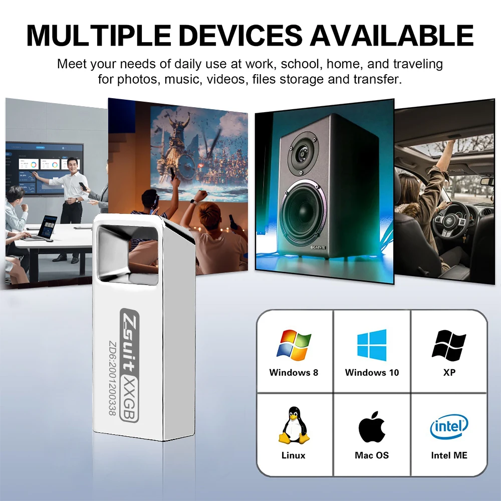 USB Flash Drive 10Pcs 128G 64GB 32GB 16GB 3.0 Real Capacity Waterproof