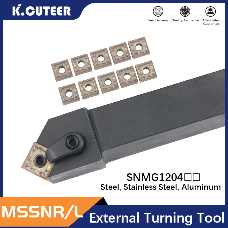 Sckcr External Turning Tool Holder With Ccmt Inserts For Metal