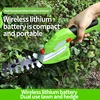 Electric Lawn Mower 12V Lawn Specific Gardening Trimmer Household Small Portable Lawn Mower 500W Handheld Branch Hedge Trimmer 2