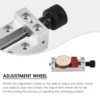 Mini Drill Press Vise 2.56-Inch Jaw Width Flat Clamp Bench Vise for Carving Engraving Machine Bench Drill Watch Repairing 5