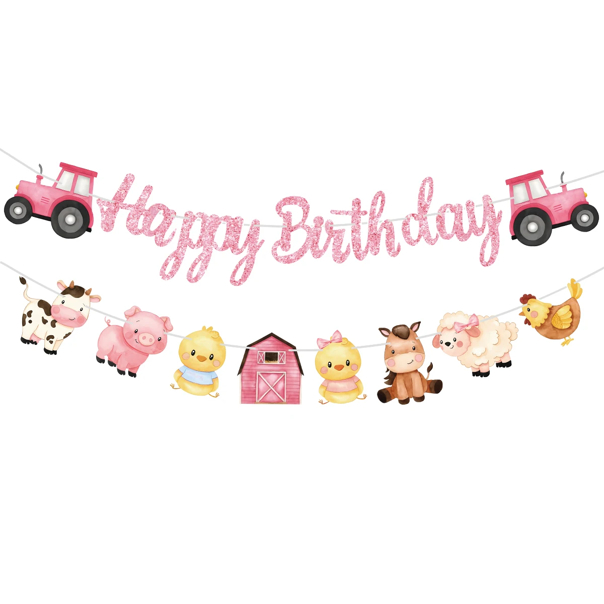 Striscione personalizzato per compleanno da cortile: animali, compleanno, fienile, fattoria, striscione, personalizzato, bidone del latte - Italia