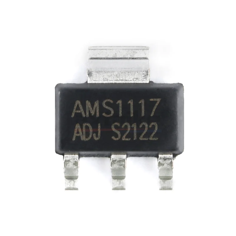 100PCS AMS1117 Series AMS1117 1.2V 1.5V 1.8V 2.5V 3.3V 5V ADJ AMS1117-3.3 AMS1117-5.0 SOT-223 1A Low Dropout Voltage Regulator voltage regulator ic