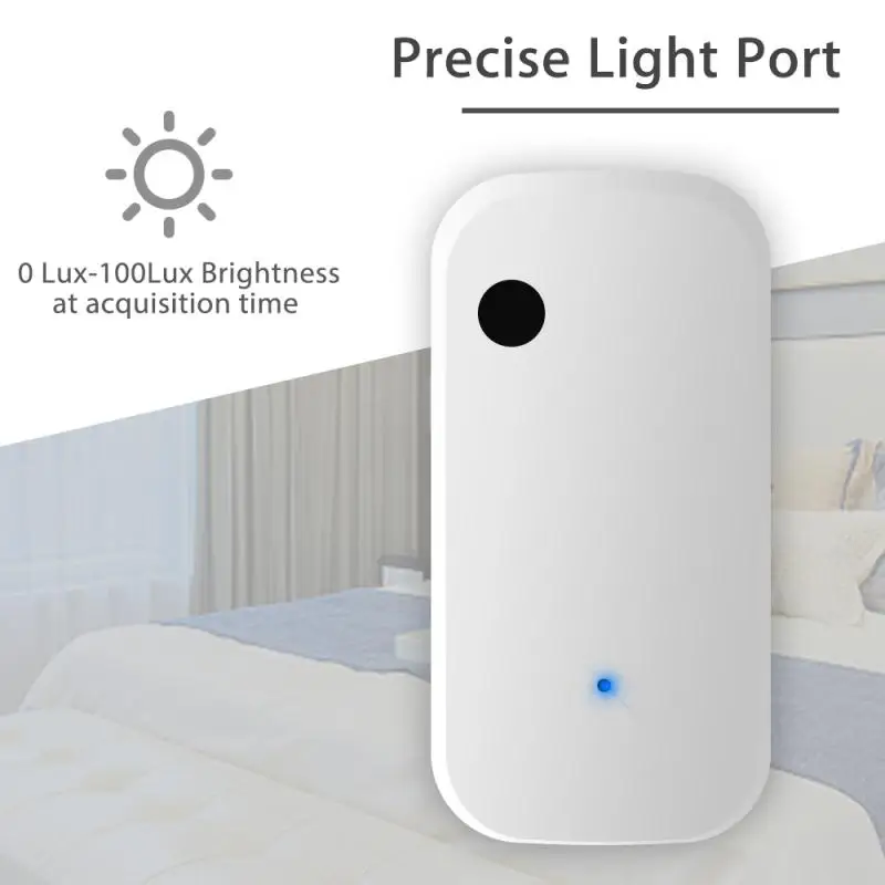 

Tuya ZigBee WiFi Light Sensor Intelligent Home Illumination Sensor Linkage Control Brightness Sensor Illumination Automation