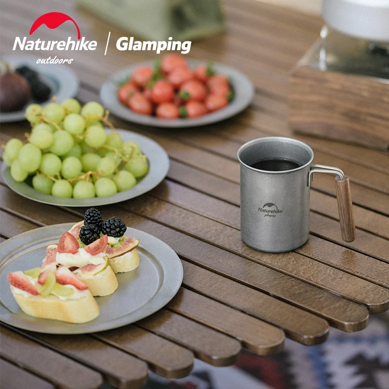 

Посуда для пикника Naturehike из нержавеющей стали, портативная чашка 200 г/250 г, тарелка, сверхлегкая посуда для пикника на открытом воздухе, для самостоятельного вождения, Туристическое оборудование для пикника