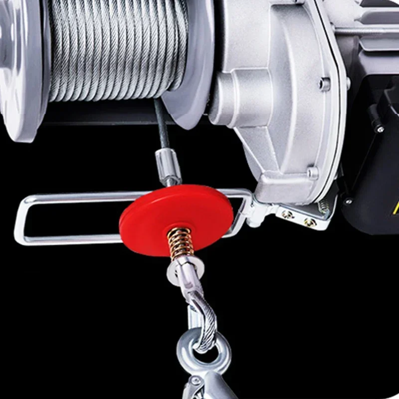 12m 20m 30m Micro Electric Hoist 220V Crane Household Small Lift Hoist 1 Ton / 0.5T Winch Decoration Crane electric hoist