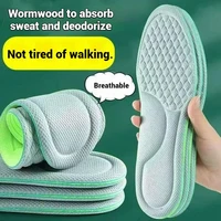 1/6pair Soft Memory Foam Shoe Insoles Outdoor Sport Deodorizing Insole Absorbs Sweat Antibacterial Shoe Insoles Camping Supplies 2